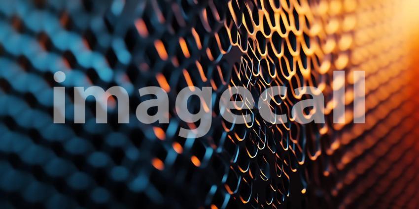 Abstract Dark Blue and Orange Texture: High-Resolution Backgroun