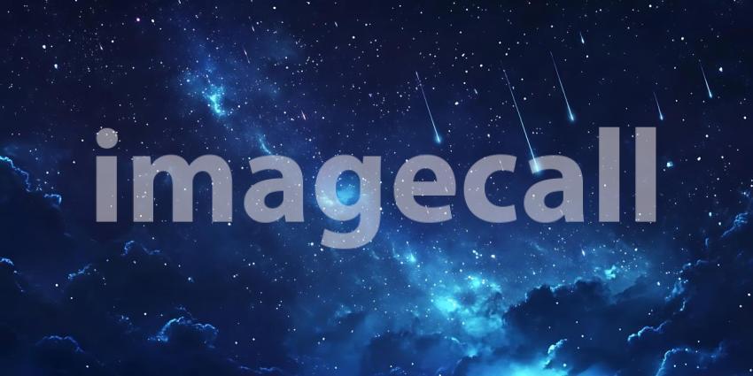 Stunning Night Sky Background: Nebula, Stars, and Cosmic Dust