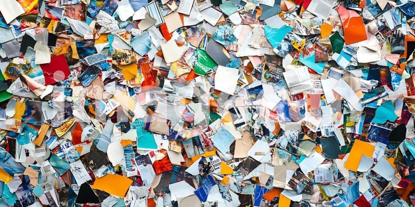 Colorful Abstract Puzzle Pieces: A Vibrant Background Image