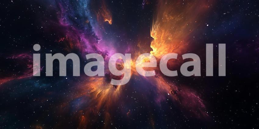 Stunning Nebula Space Background: A Cosmic Landscape of Stars an