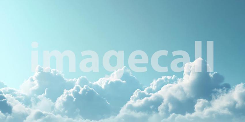 Stunning Sky Background: Soft Clouds and Blue Sky