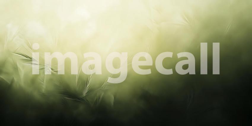 Abstract Green and Beige Background: Foggy, Misty Texture