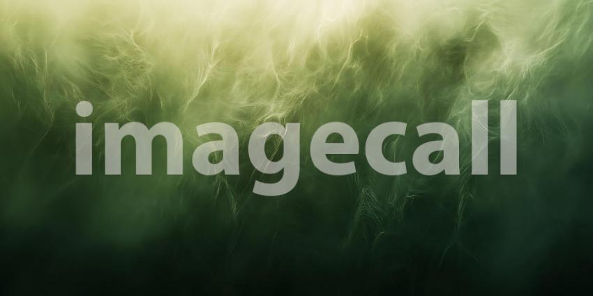 Stunning Green Fog Background: Abstract Nature Texture Image
