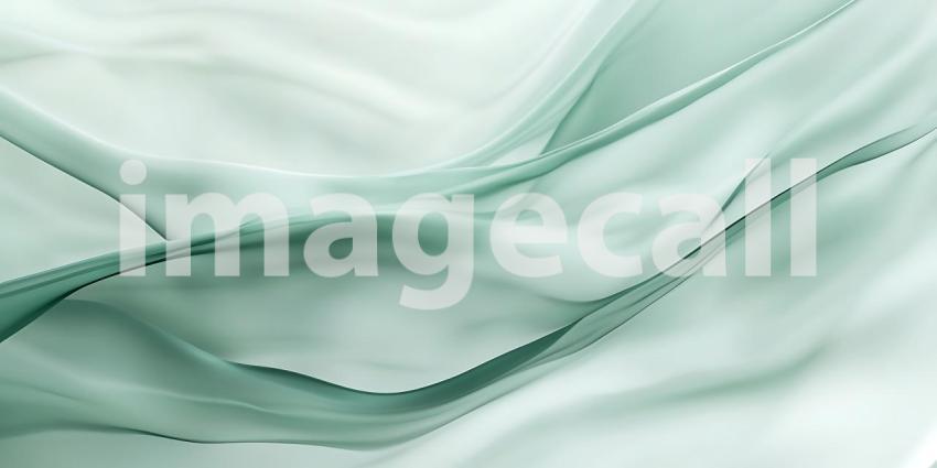 Elegant Sage Green Silk Fabric Texture