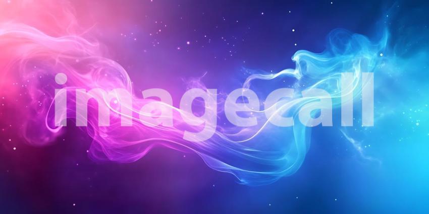 Vibrant Nebula Abstract Cosmic Background