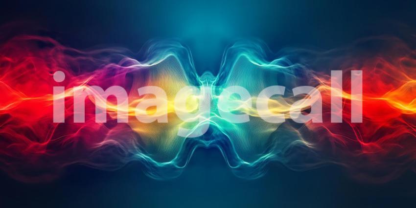 Vibrant Color Burst Abstract Energy Background