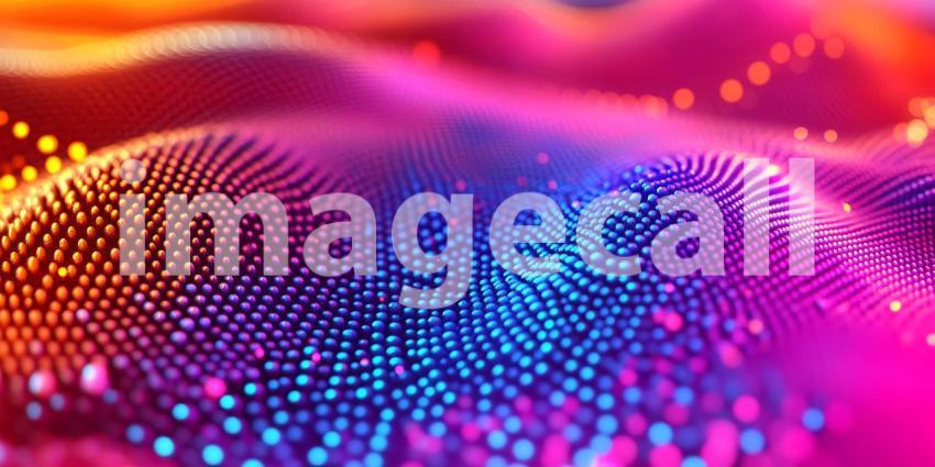 Vibrant Abstract Background Dynamic Colorful Waves  Particle Eff