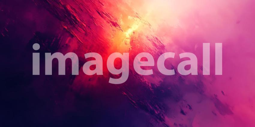 Vibrant Nebula Abstract Purple Pink and Red Cosmic Background