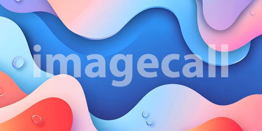 Vibrant Abstract Background Colorful Fluid Wave Design