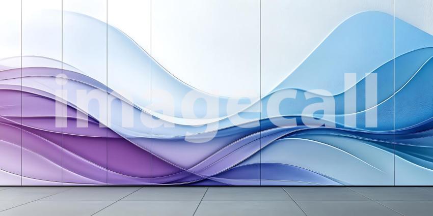 Stunning Abstract Wave Background Purple Blue and White Gradient