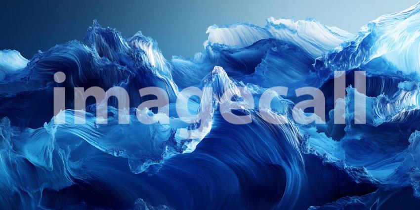 Stunning Blue Abstract Dynamic Cloud Formation Texture