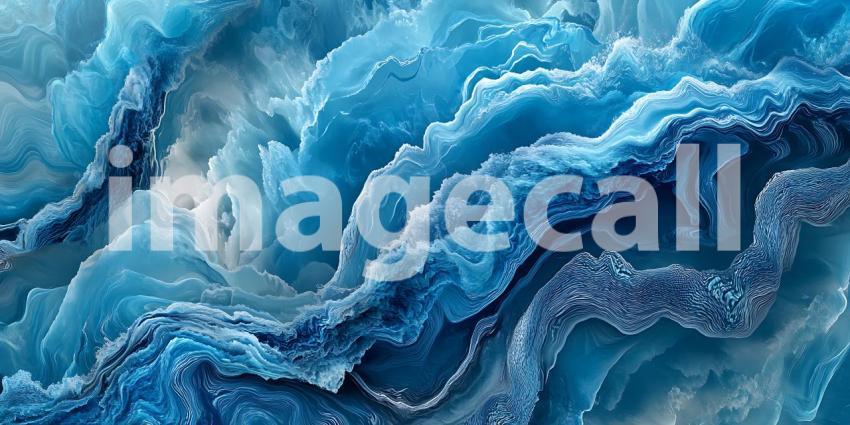 Stunning Abstract Blue Texture Fluid Design Background for Digit