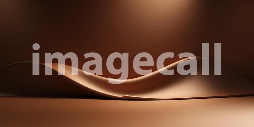 Elegant Chocolate Wave Abstract Background Texture