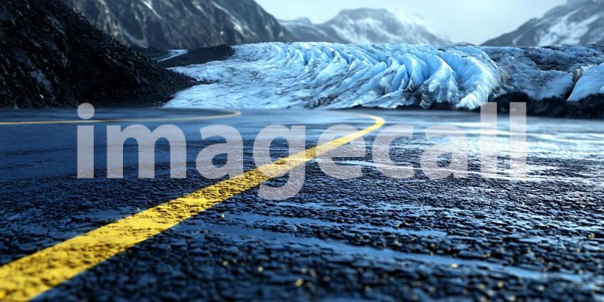 Glacier Road Stunning Landscape Photography