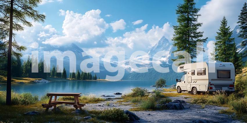 Mountain Lake Cabin Scenic Vista  Peaceful Retreat