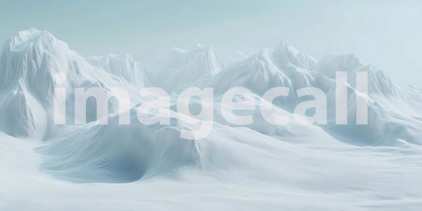Majestic Winter Mountains Scenic Peaks Snowy Landscape Backgroun