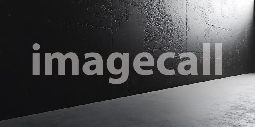 Dark Abstract Background Water Droplets on a Black Surface