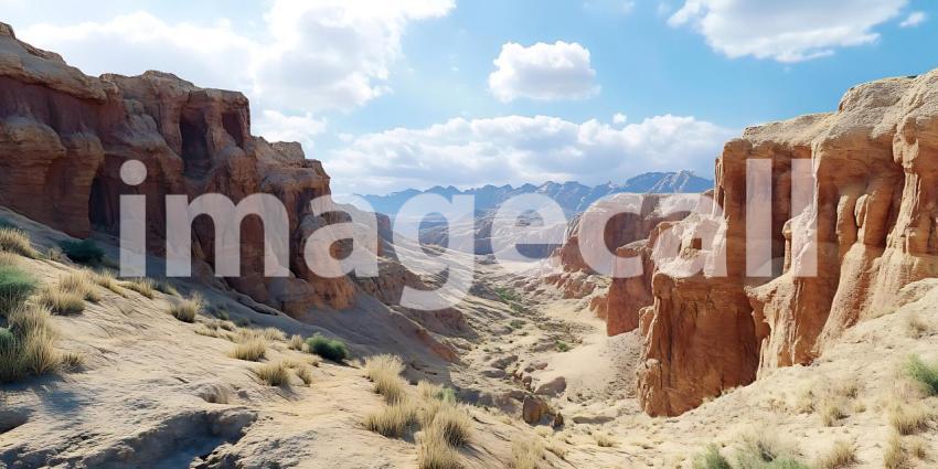 Majestic Canyon Landscape A Breathtaking View