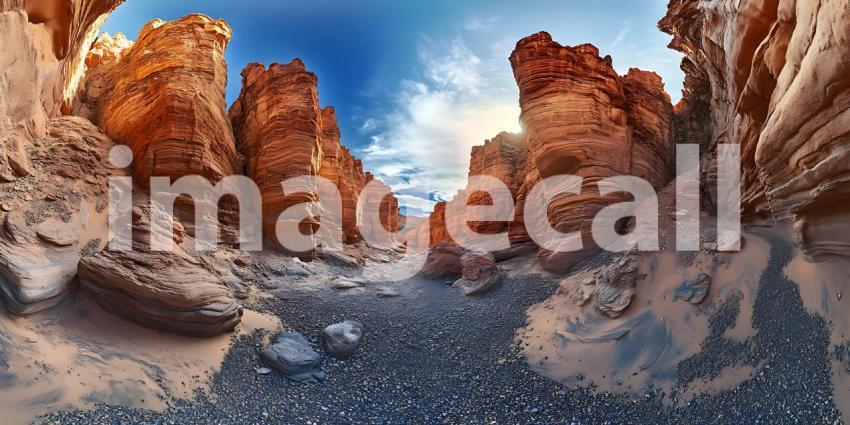 Stunning Canyon Landscape Arizonas Natural Wonders