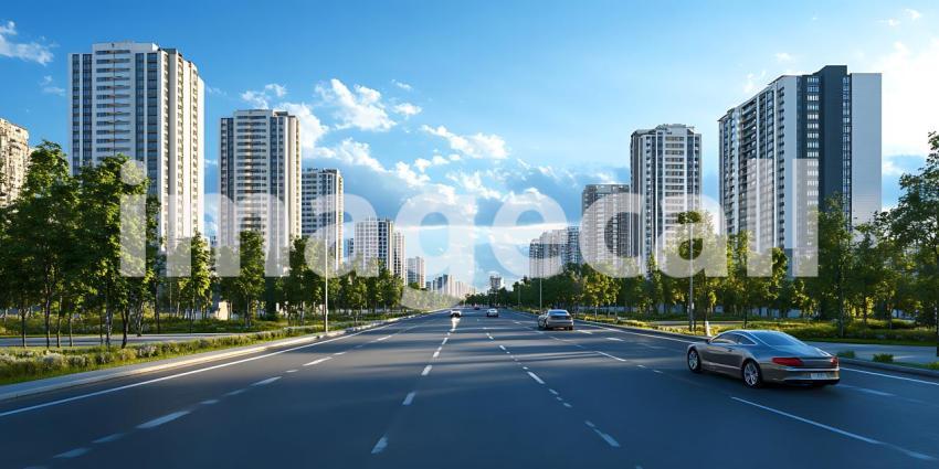 Modern Cityscape Urban Development and Architectural Design