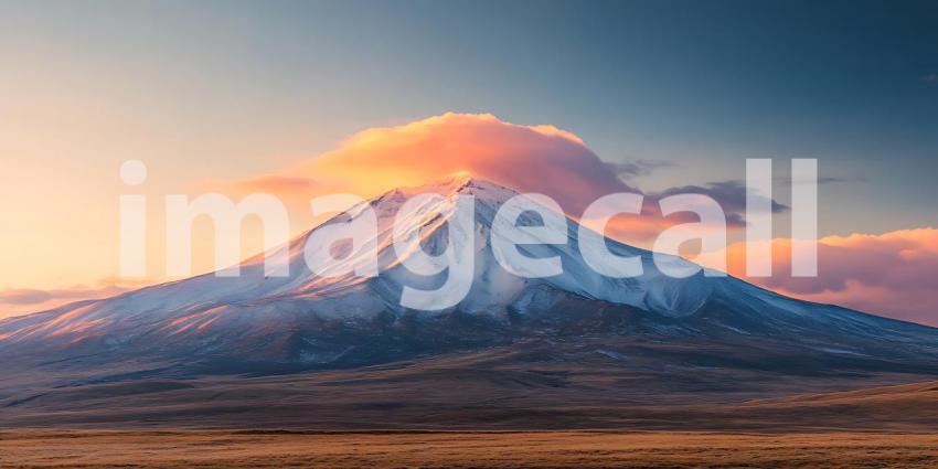 Majestic Mountain Sunrise Panoramic Landscape Photography