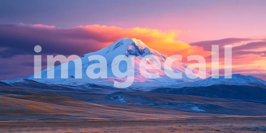 Majestic Mountain Sunset Stunning Landscape Photography