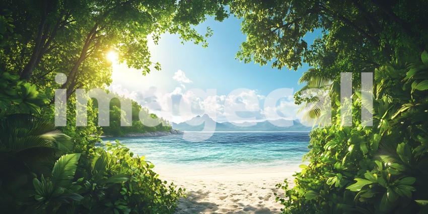 Tropical Paradise Unveiling a Hidden Beach