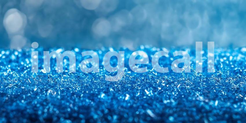 Sparkling Blue Glitter Texture Perfect Background