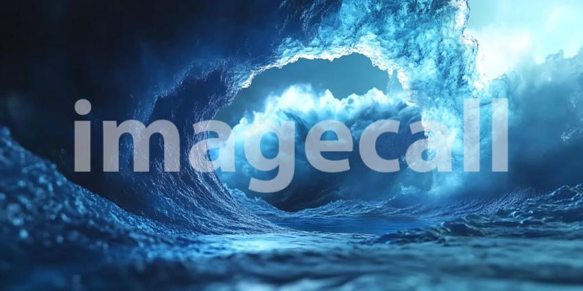 Epic Glacial Cave A Breathtaking Winter Wonderland