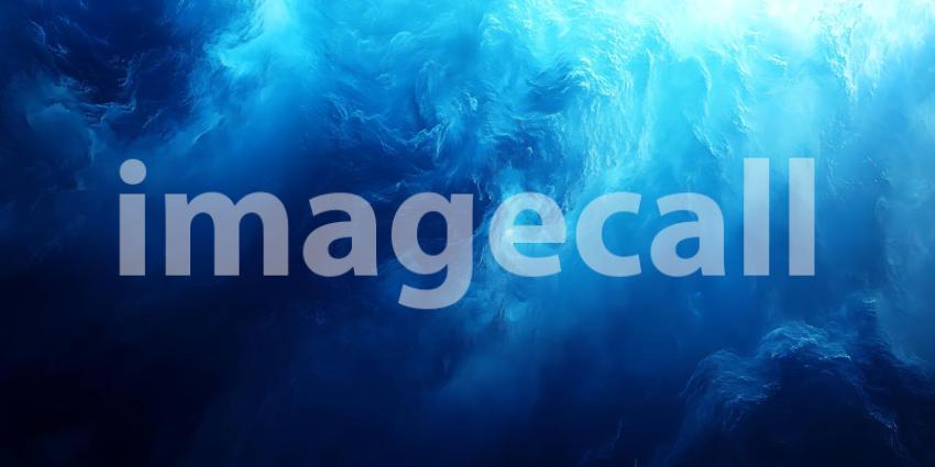 Stunning Deep Blue Nebula Background Cosmic Texture for Design