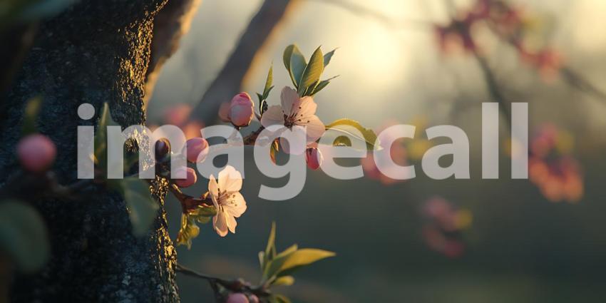 Stunning Spring Blossom A Captivating CloseUp