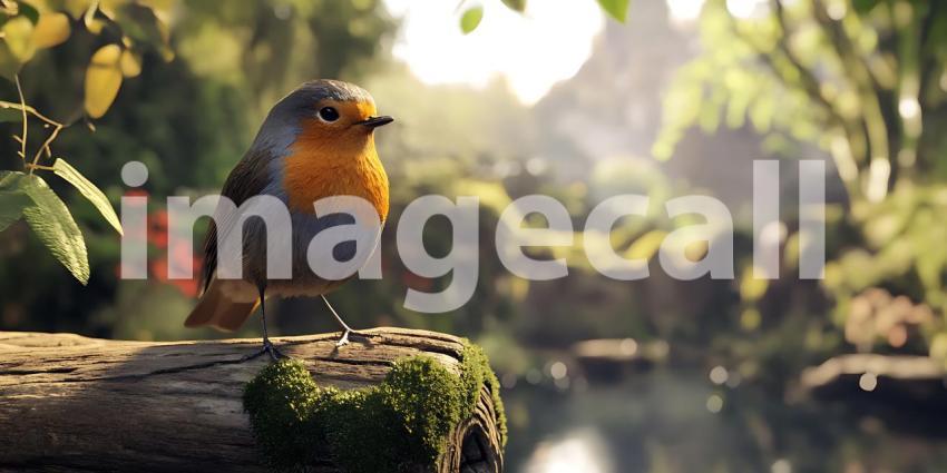 European Robin Bird Stunning Nature Photography