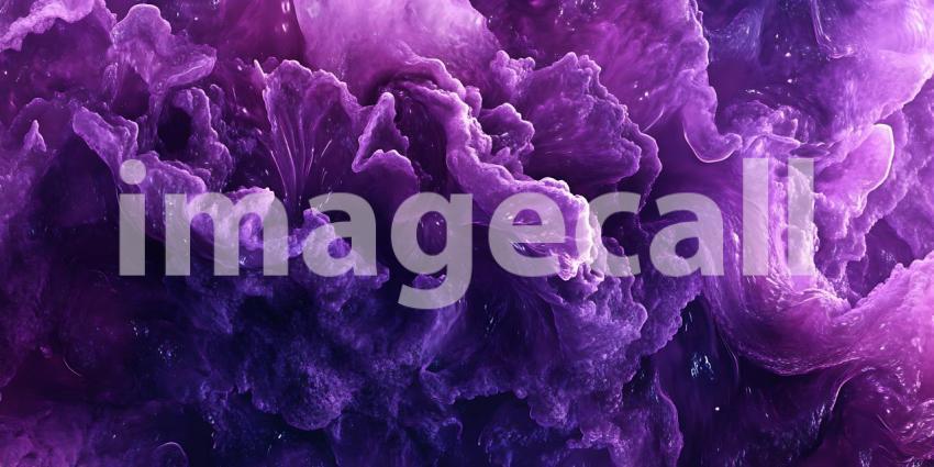 Purple Ink Explosions Vibrant Abstract Background