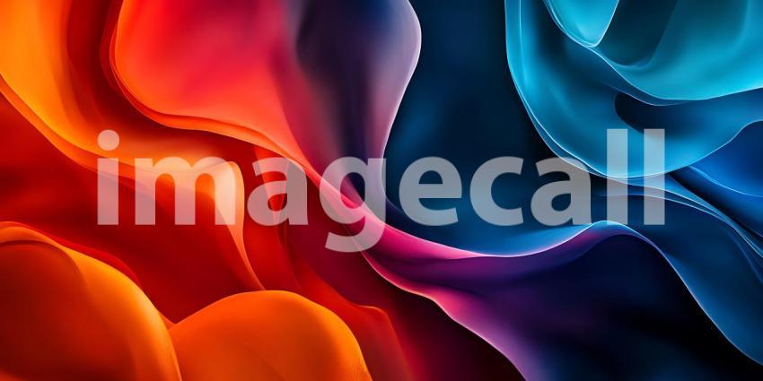 Vibrant Color Abstract Red Blue and Purple Swirls Background Tex