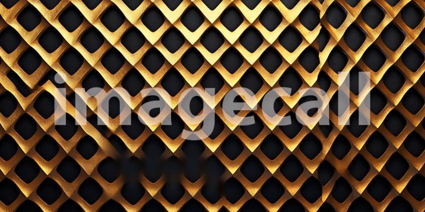 Luxury Gold and Black Geometric Pattern Elegant Background Textu