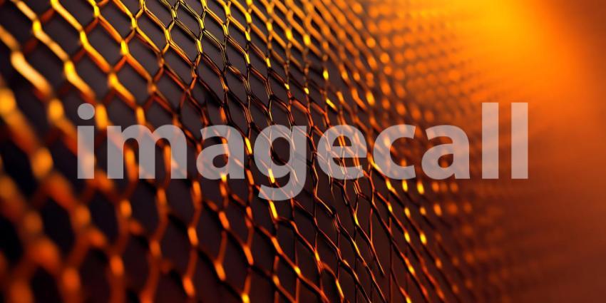 Orange and Brown Metallic Texture Abstract Background Pattern