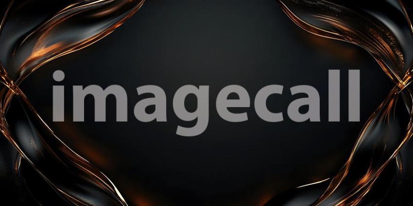 Elegant Black and Gold Swirl Background Luxury Design