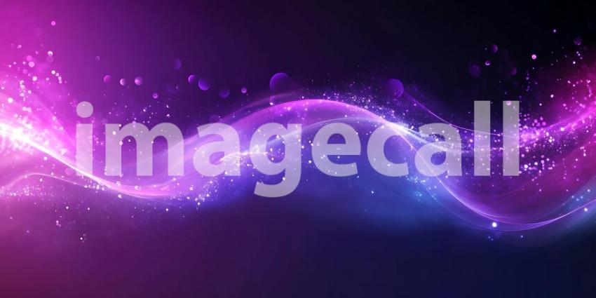 Purple and Blue Abstract Wave Background Vibrant Energy