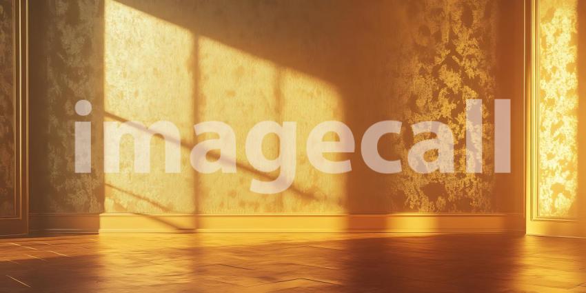 Golden Hour Window Light Warm Ambient Background Texture for Des