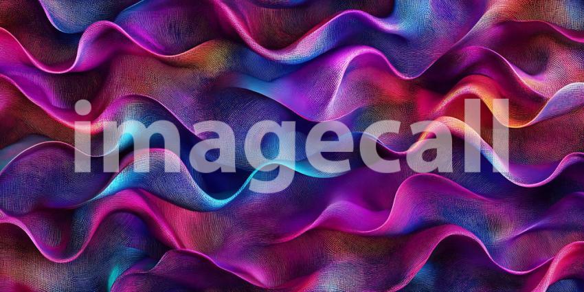 Vibrant Fluid Abstract Art Dynamic Swirls of Color