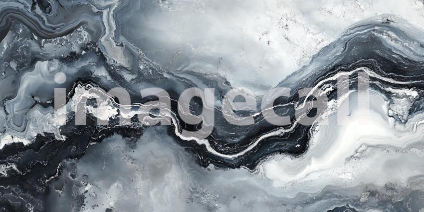 Abstract Grey and White Fluid Art Premium Texture Background