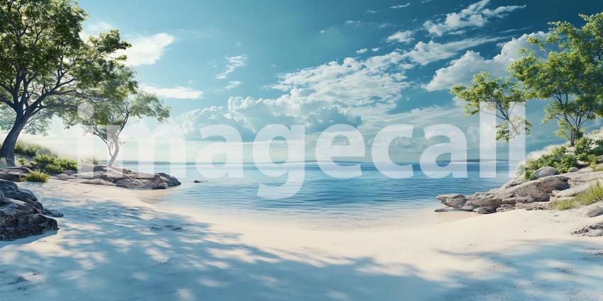 Stunning Tropical Beach Scene Serenity and Paradise Found