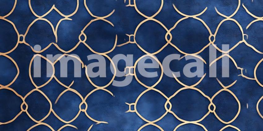 Stunning Cobalt Blue Abstract Pattern Perfect for Design Project