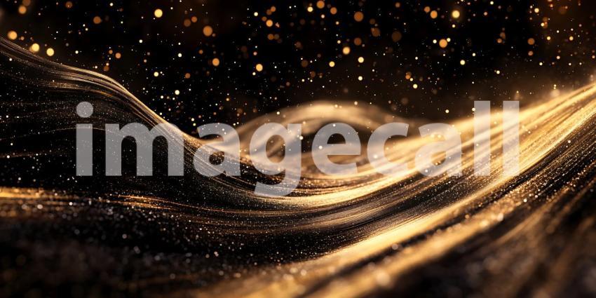 Stunning Golden Abstract Background Perfect for Design Projects