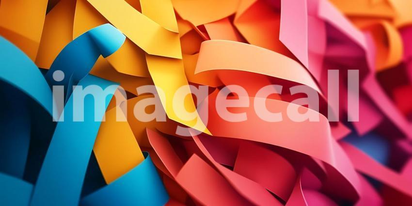 Vibrant Color Palette Abstract Background Texture for Design Pro