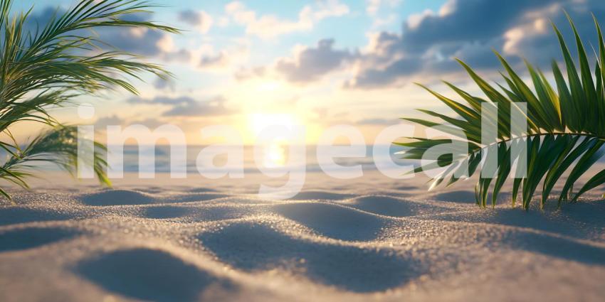 Stunning Tropical Beach Sunset Paradise Found