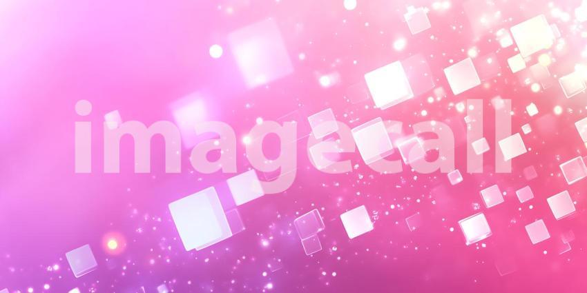 Pink and Purple Abstract Background Sparkling Lights and Glowing