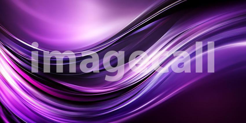 Purple Abstract Background Vibrant Swirls and Dynamic Curves for
