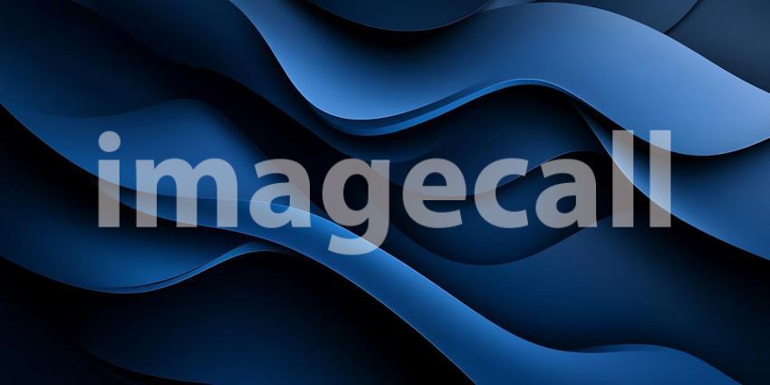 Stunning Deep Blue Abstract Waves Background Texture