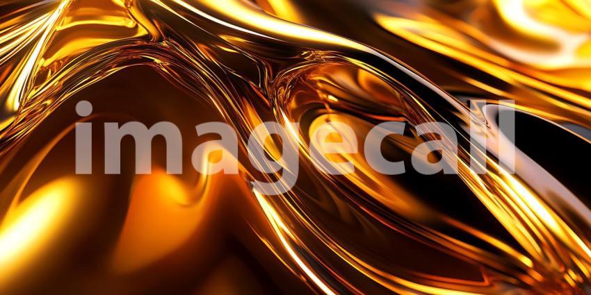 Stunning Golden Abstract Texture Perfect for Design Projects